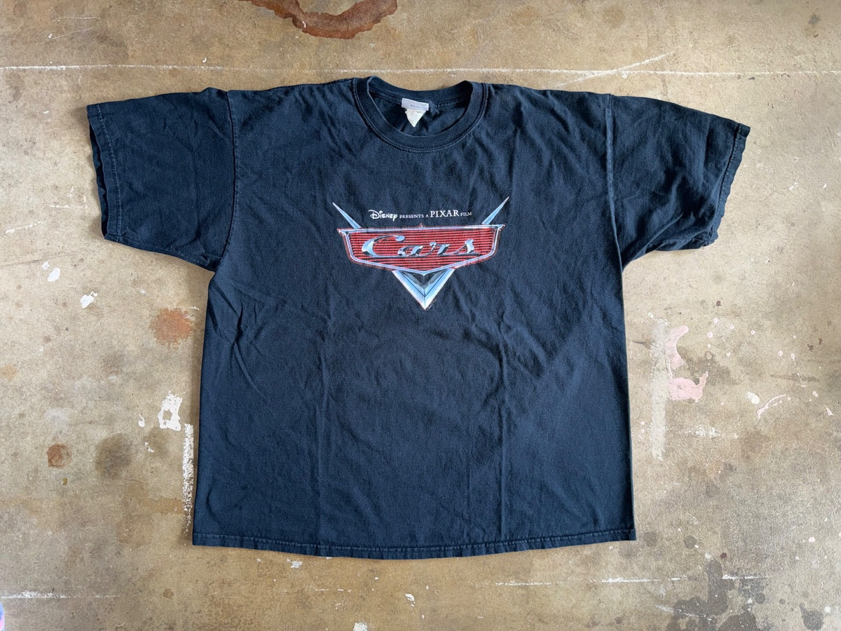 2006 VINTAGE CARS DISNEY / PIXAR MOVIE T-SHIRT MEN SZ 2XL XXL