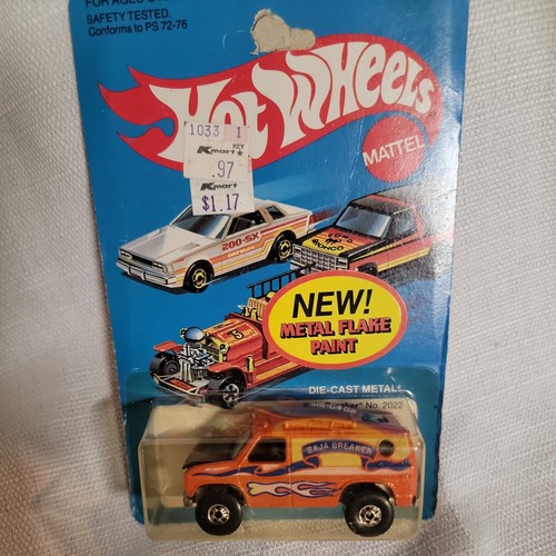 Vintage 1982 Hot Wheels Orange Baja Breaker Flames - Bild 1 von 4