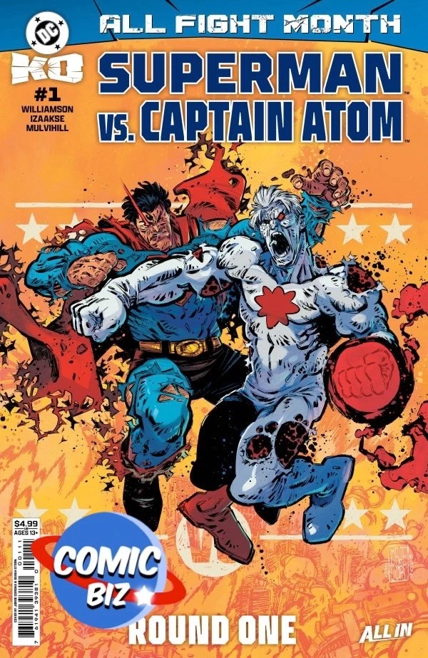 DC K.O.: SUPERMAN VS. CAPTAIN ATOM #1 (2025) 1ST PRINTING MAIN COVER DC COMICS