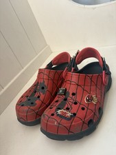 Crocs Spider-Man All-Terrain Clogs Unisex Big Kids Size Youth 4