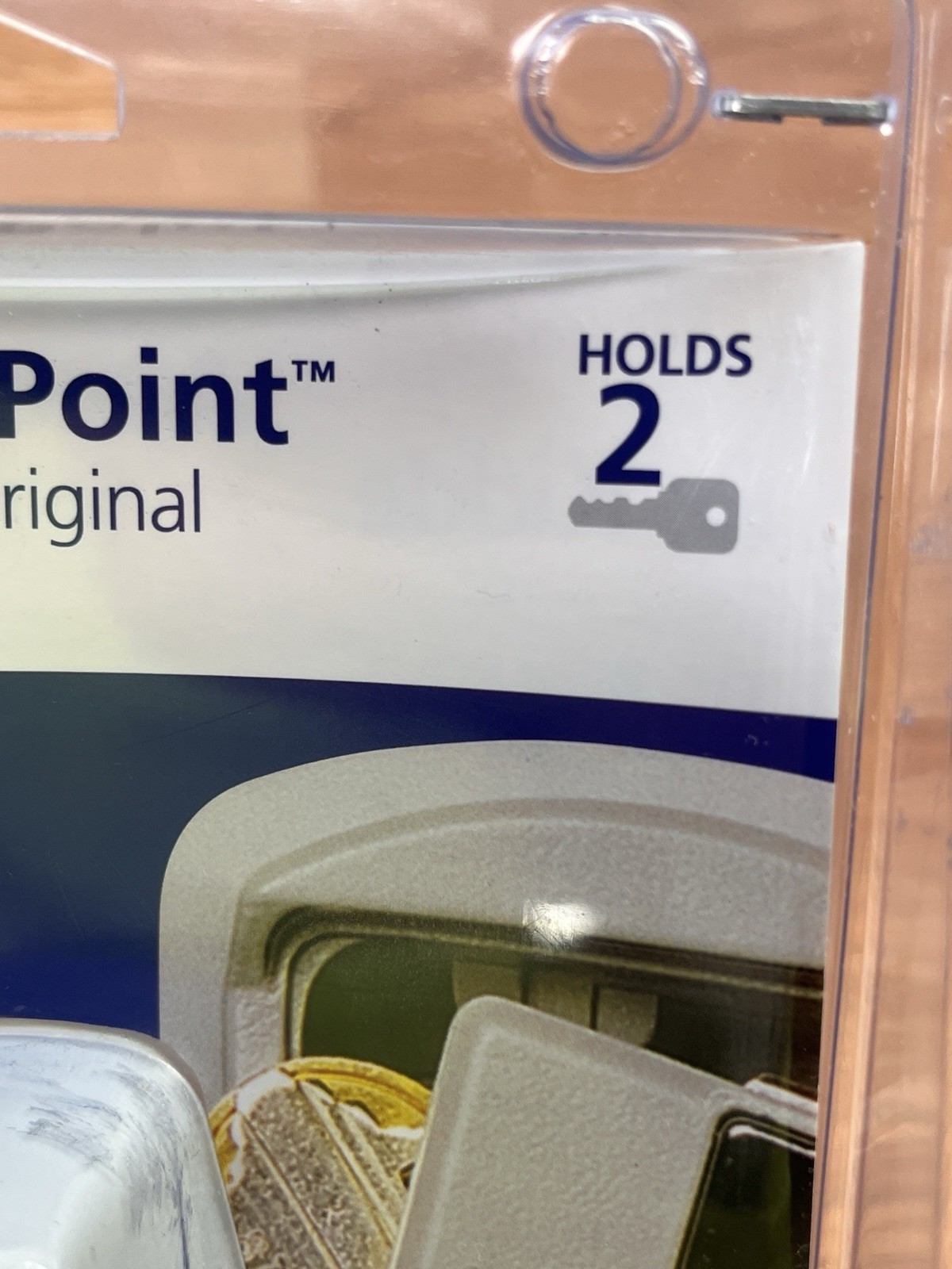 Kidde Key Safe Lock Box Holds 2 Keys Mounted w/ Pushbutton Combo Lock White NEW