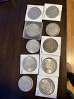 US Silver Morgan Dollars Lot of 10 beautiful 90% Silver 8.5ozt $10 Pre 1921