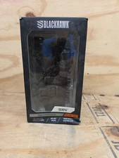 Blackhawk Basketweave Level 3 Serpa Lock Duty Holster Right Black 44H100BW-R