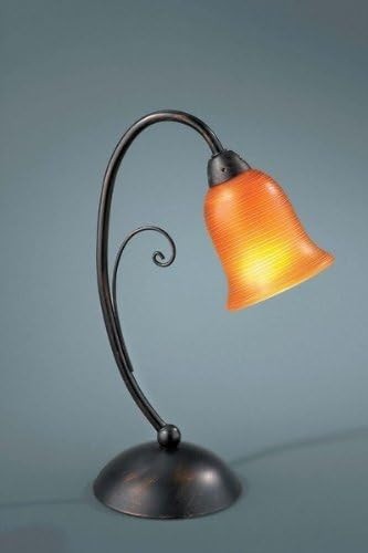Rustikale Tischlampe Tischleuchte Landhaus Mediterran Von Massive 1X E14-image
