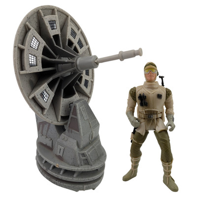 Star Wars 1996 Hasbro POTF2 Deluxe Anti-Vehicle Laser Cannon Hoth Complete C 8.0