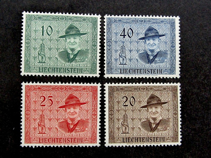 nystamps Liechtenstein Stamp # 270-273 Mint OG NH U26y624