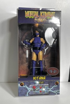 Mortal Kombat Kitana Klassics Action Figure Mcfarlane Red Platinum Chase Rare