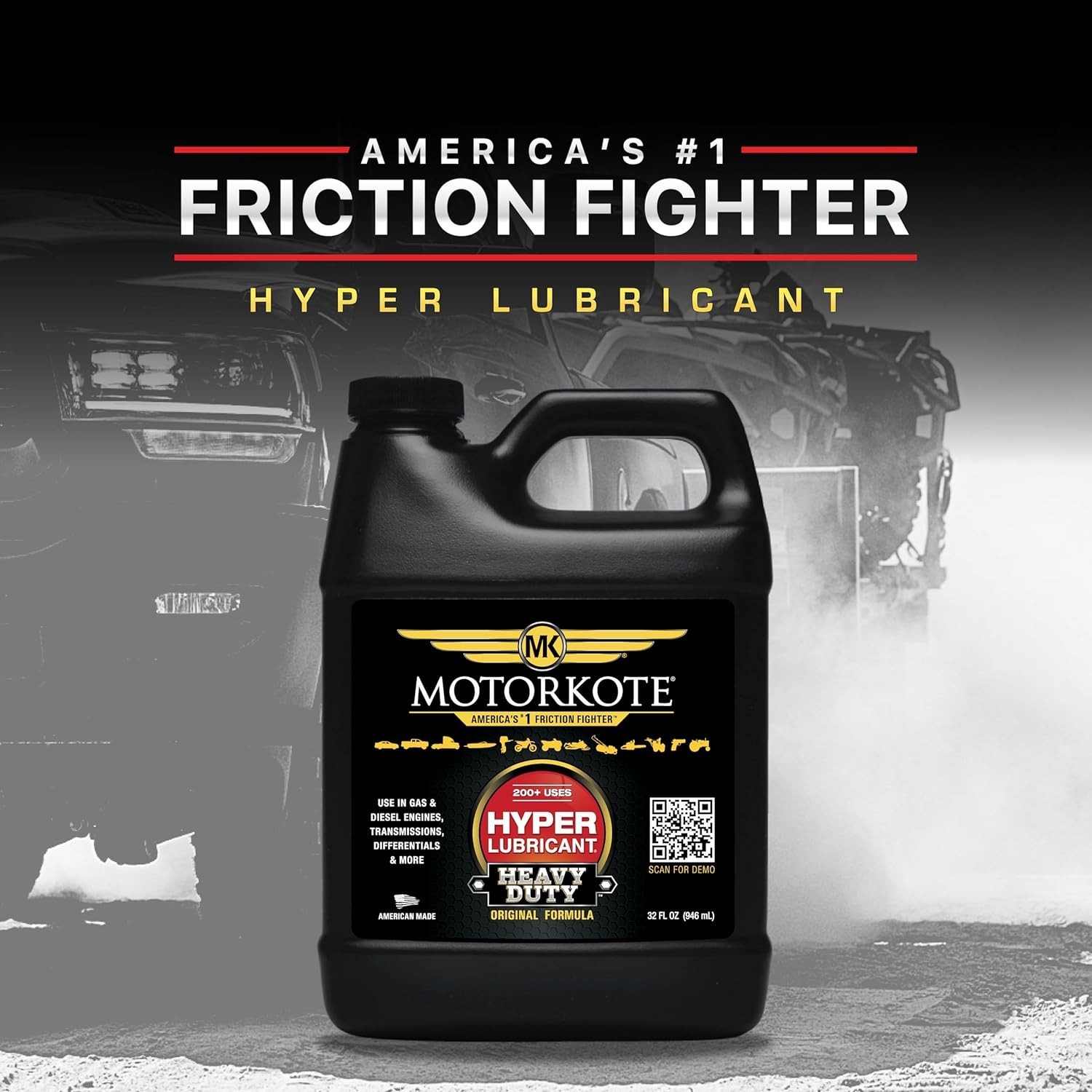 Heavy Duty Engine Treatment 32oz - Friction Fighter