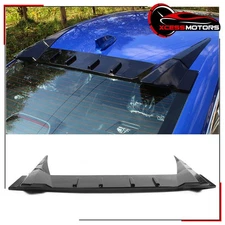 For 22-26 Honda Civic Sedan TR Style Gloss Black Roof Spoiler Rear Deflector ABS