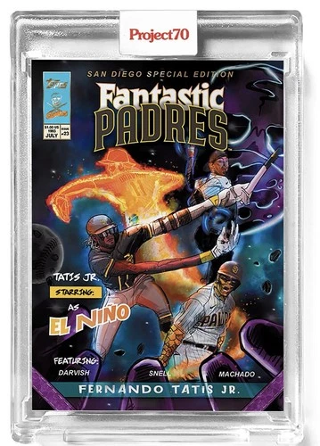 Topps Project 70 by The Shoe Surgeon - Darvish, Snell, Tatis Jr., Machado #399