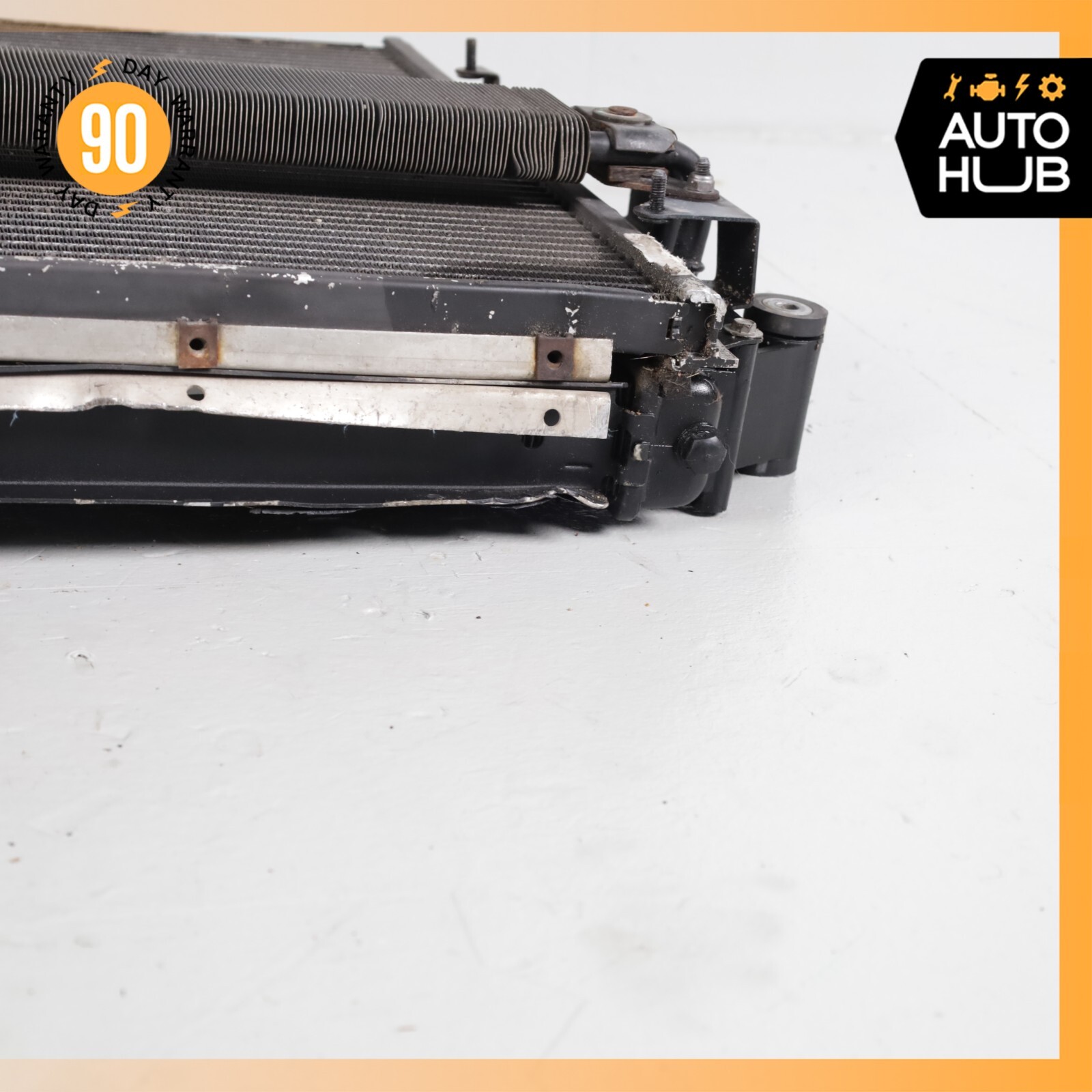 Maserati Quattroporte M139 4.2L Water Cooling Radiator A/C Condenser OEM 75k