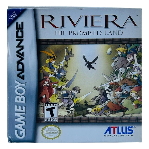 Riviera: The Promised Land (Nintendo Game Boy Advance) Complete Tested w/ Manual