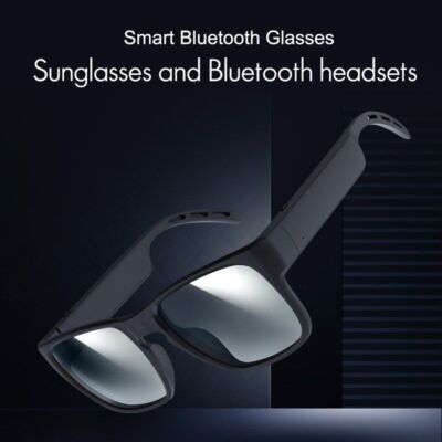 Bone Conduction Wireless Inteligentes Bluetooth Sunglasses Music