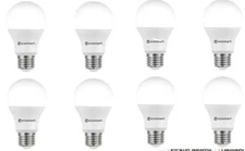 (8-Pk) LED A19 Non-Dimmable LED Light Bulb Daylight 60-Watt Equivalent