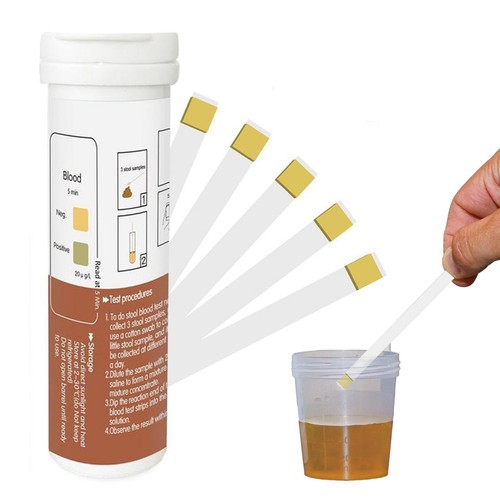 Fecal Occult Blood Rapid Test Card The Test Strip Gives The Result In 1 ...