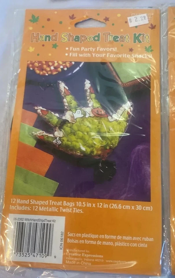 Лот 6 Хэллоуин вечеринки украшения лакомства сумки зонт медиаторы кекс чашки новый - Изображение 3 из 4