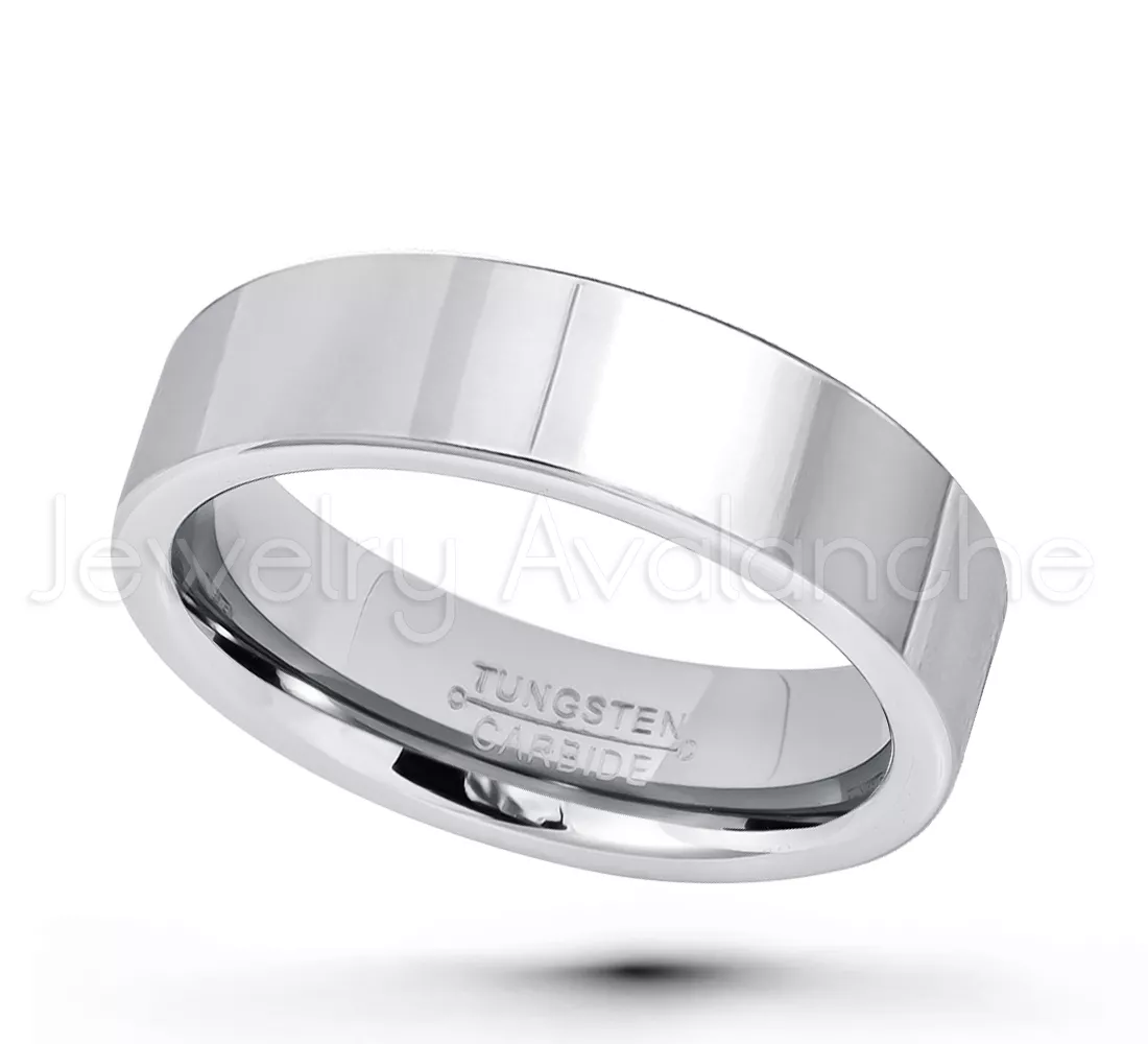 Cut discount tungsten ring