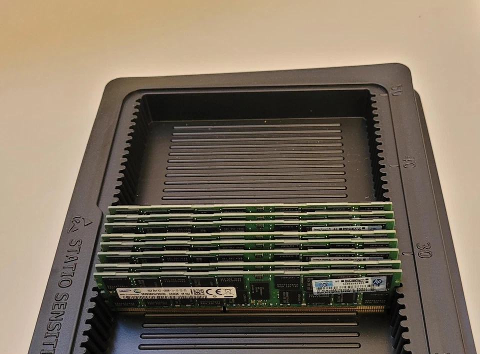 16GB 12800R HP G6 G7 G8 SERVER DDR3 ECC R-DIMM 64GB 128GB 192GB 384GB RAM - Image 4 of 4