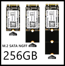 Kingchuxing M.2 NGFF SSD 256GB Solid State Drive Laptop Desktop Hard Disk Drive