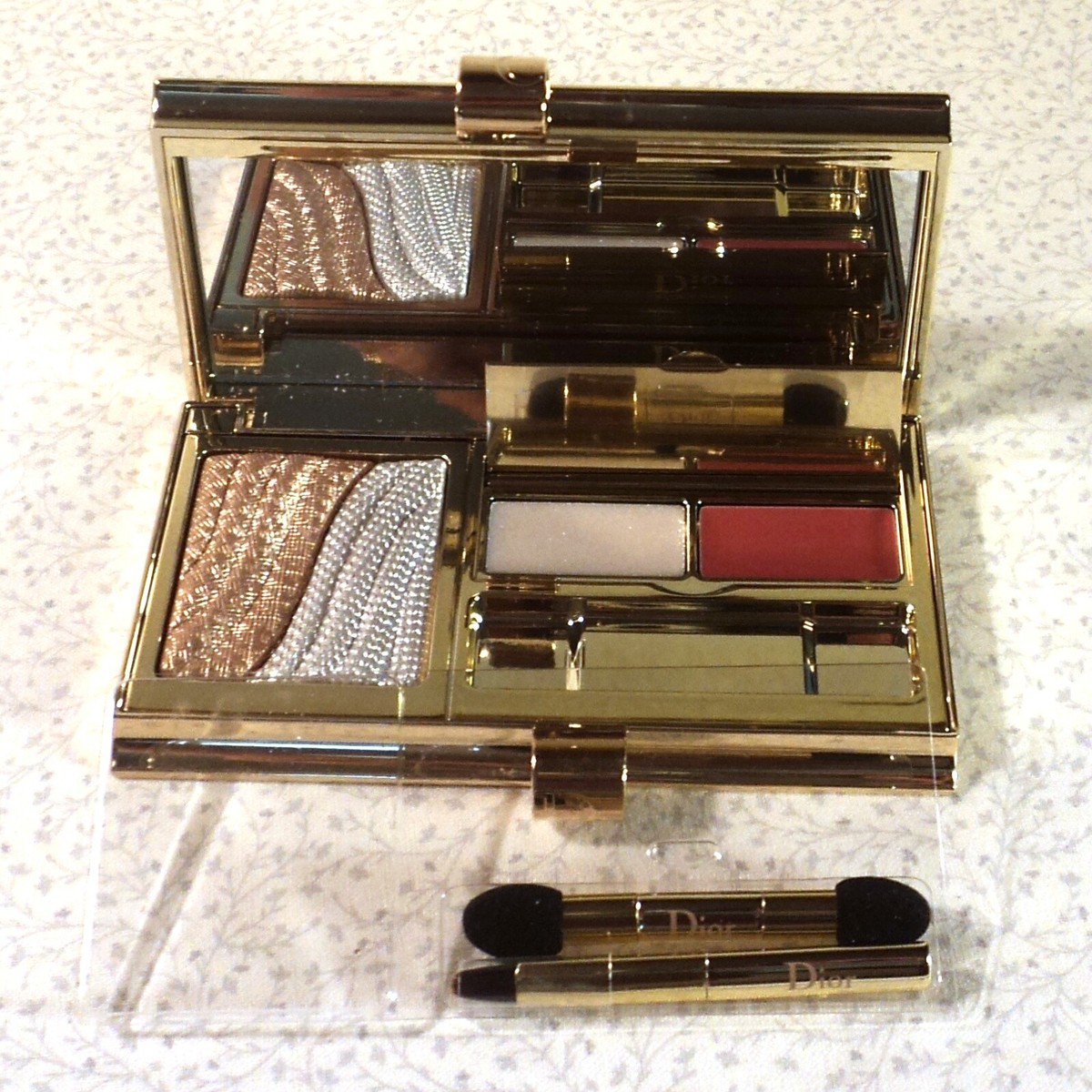Dior Grand Bal Palette Eyes Lips Le Gold Clutch Shadow Lipgloss