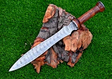 Custom HandMade Forged Damascus Steel Blade Roman Gladius Warrior Sword 735