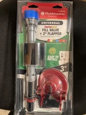 Fluidmaster K-400H-040 Universal Fill Valve. Toilet Flapper Repair Kit