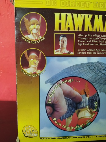 HAWKMAN and HAWKGIRL DELUXE SET DC DIRECT Action figure - DC COMICS - JLA / JSA - Imagen 6 de 8