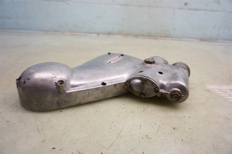 Indian Trailblazer Royal Enfield Re 700 Chief 1957 *2691 cubierta de distribución bomba de aceite 2 Foto 4 de 4