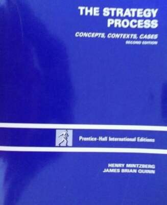 The Strategy Process Buch Prentice-Hall
