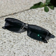 Mens Transition Photochromic Reading Glasses Metal Half Frame Sunglasses 4.0