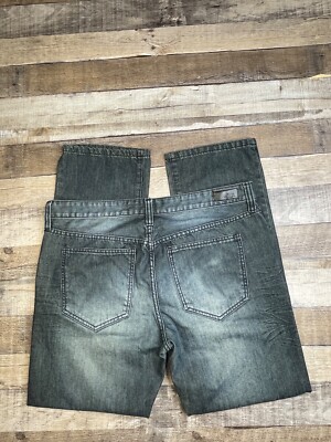 Ecko Unltd Jeans Men 38x31 Blue Relaxed Baggy Hip Hop Skate Y2K Dark Wash Tag 36