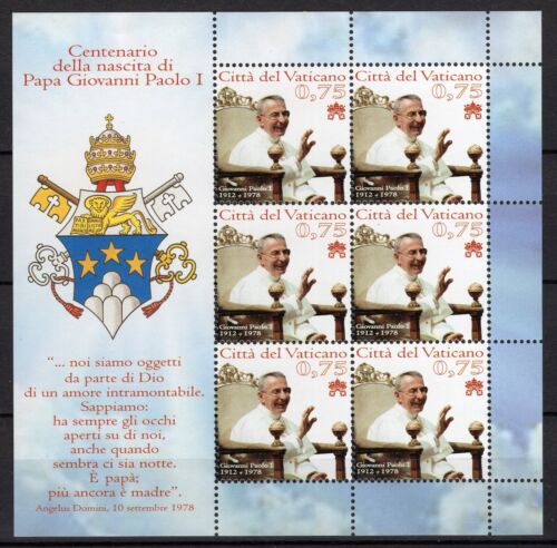 Vatican City 2006-2012 selection of 3x sheets + 3x booklets clean MNH OG - Picture 4 of 5