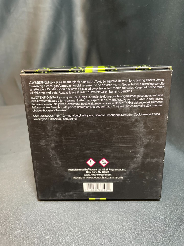 Nest Fragrances New York White Bamboo Scented Candle Bougie Perfume 21.