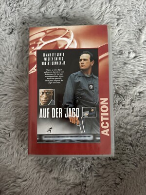 AUF DER JAGD - VHS - Kaufkassette - Tommy Lee Jones - Warner Home Video