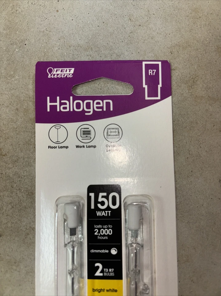 Feit Electric 150Watt/120 Volt Replacement Bulbs - R7 base (New) - Image 2 of 3