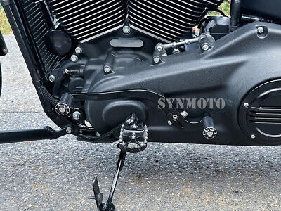Heel Toe Shift Lever Shifter Pegs For Harley Street Bob Low Heel Toe Shift Lever Shifter Pegs For Harley Street Bob Low