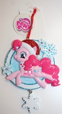 CHRISTMAS ORNAMENT-MY LITTLE PONY-PINKIE PIE W/SNOWFLAKE New