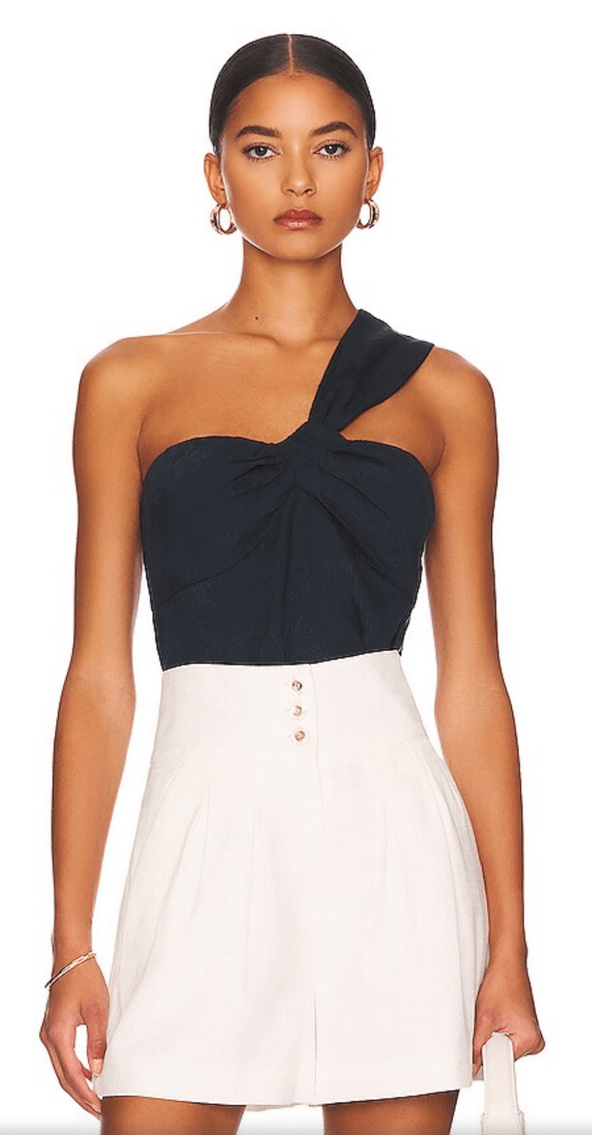 Veronica Beard Belinda Top in Ink NWT Size 10