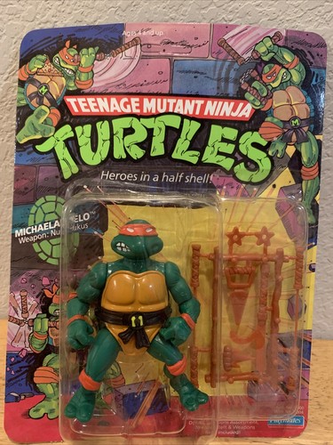 TMNT Ninja Turtles Michaelangelo 1988  Playmates S...