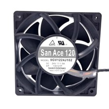 San Ace120 9GV1224J102 24V 1.5A 12CM 12038 2-wire Inverter Cooling Fan