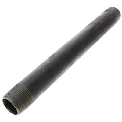3/4'' BLACK STEEL 18'' NIPPLE fitting pipe npt malleable iron
