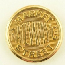 1880s-1910s Market Street Railway Company Emp...