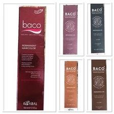 Kaaral BACO Permanent Hair Color 3.38 oz NIB Pay One Shipping Price