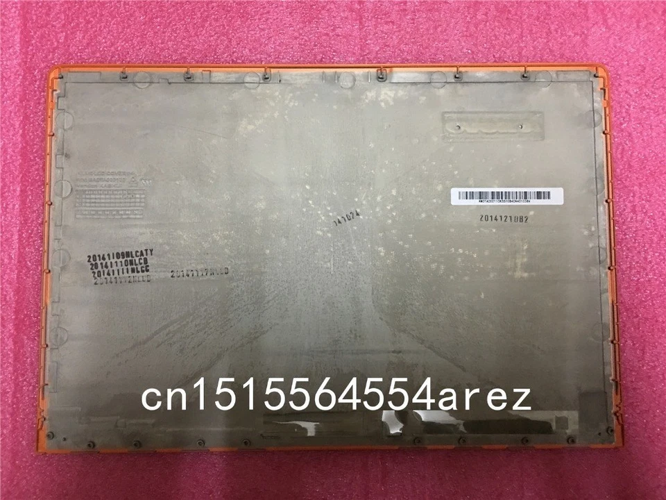 Nuevo portátil Lenovo YOGA 3 PRO 1370 LCD tapa trasera funda naranja AM0TA000110 Foto 2 de 3