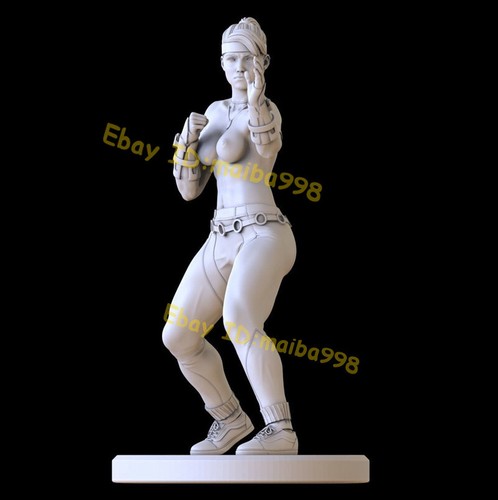Sonya Blade Mortal Kombat 3D Print Garage Kit Model Kit Unpainted Unassembled GK - 第 5/19 張圖片