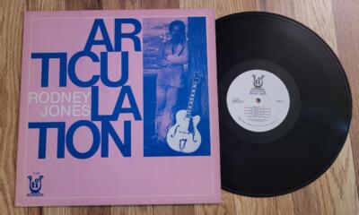 Rodney Jones - ARTICULATION Muse LP 1979 NM Promo label RARE