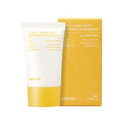 CELIMAX Pore+Dark Spot Brightening Care Sunscreen SPF50+ PA++++ 50mL K-Beauty