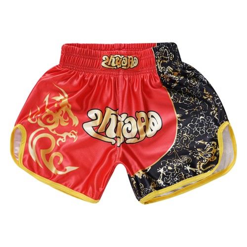 Calzoncillos boxer de lucha libre de Muay para niños elegantes boxeo cintura media - Imagen 17 de 73
