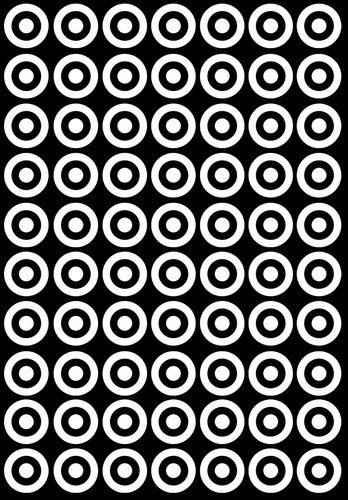 Small Target, Bullseye Shaped Vinyl Wall Stickers, Decals, Craft, Cardmaking - Picture 8 of 23