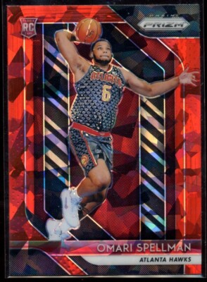 2018-19 Panini Prizm Red Ice #88 Omari Spellman
